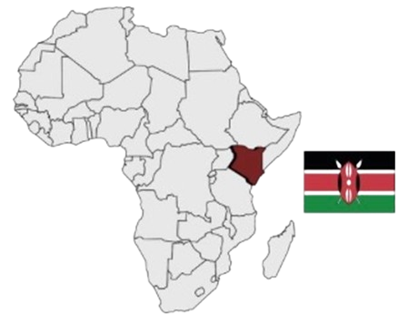 Kenya map